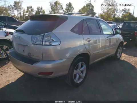 2006 Lexus Rx 330 VIN 2T2GA31U96C044510 фото 5