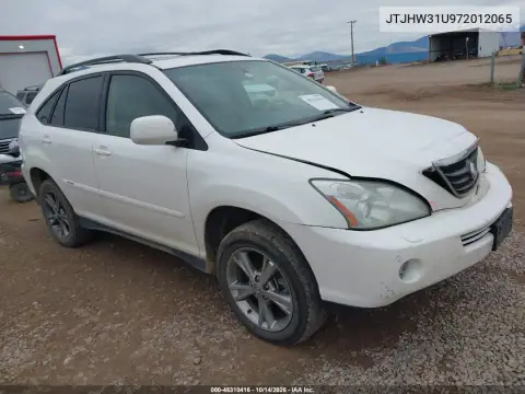 JTJHW31U972012065 — 2007 Lexus RX, Передняя часть, фото до ремонта