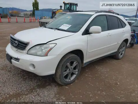 JTJHW31U972012065 — 2007 Lexus RX, фото 3 с аукциона IAAI, Передняя часть