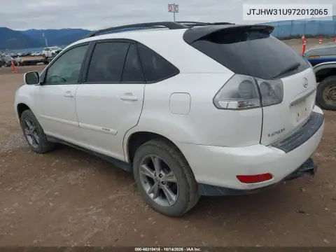 JTJHW31U972012065 — 2007 Lexus RX, фото 4 с аукциона IAAI, Передняя часть