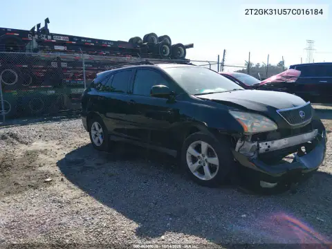 2T2GK31U57C016184 — 2007 Lexus RX, фото 2 с аукциона IAAI, Передняя часть