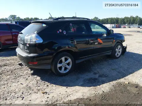 2T2GK31U57C016184 — 2007 Lexus RX, фото 5 с аукциона IAAI, Передняя часть