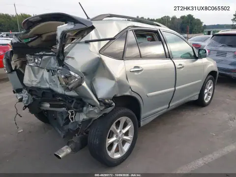 2008 Lexus Rx 350 VIN 2T2HK31UX8C065502 фото 5