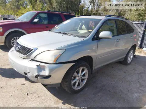 2009 Lexus Rx 350 VIN 2T2HK31U79C117007 фото 2