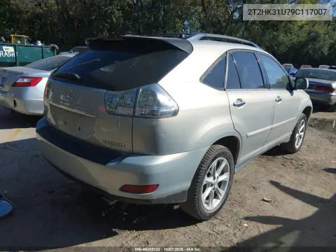 2009 Lexus Rx 350 VIN 2T2HK31U79C117007 фото 4