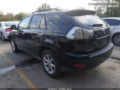 2009 Lexus Rx 350 VIN 2T2GK31U19C070939 фото 4