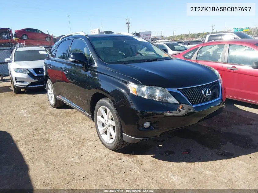 2011 Lexus Rx 350 VIN 2T2ZK1BA5BC057697 фото 2