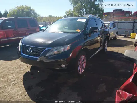 2011 Lexus Rx 350 VIN 2T2ZK1BA5BC057697 фото 3