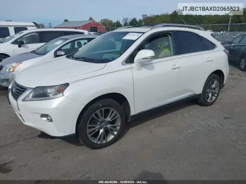 2013 Lexus Rx 450H VIN JTJBC1BAXD2065523 фото 3