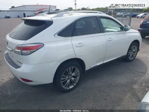 2013 Lexus Rx 450H VIN JTJBC1BAXD2065523 фото 5