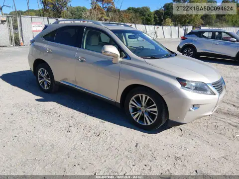 2T2ZK1BA5DC094624 — 2013 Lexus RX, Передний левый, фото до ремонта