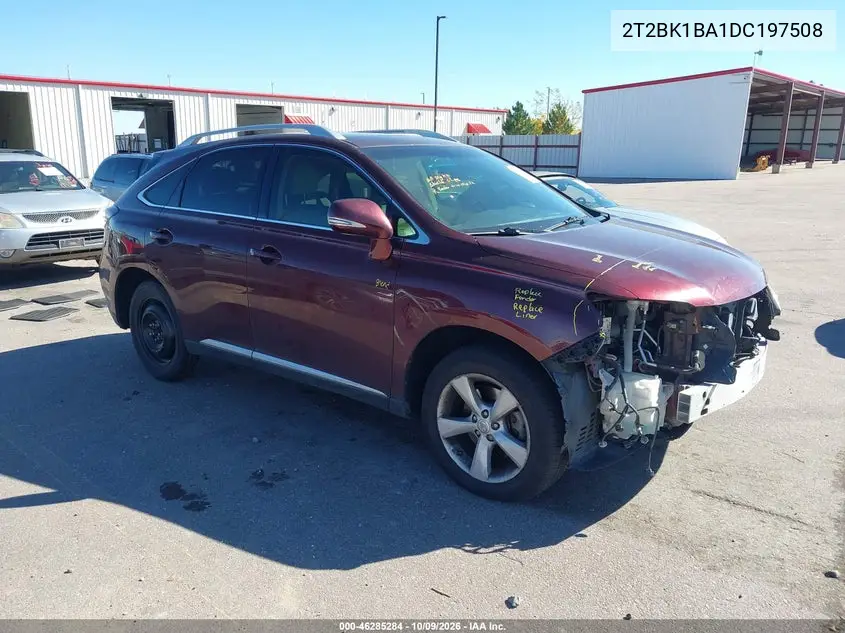 2013 Lexus Rx 350 VIN 2T2BK1BA1DC197508 фото 2