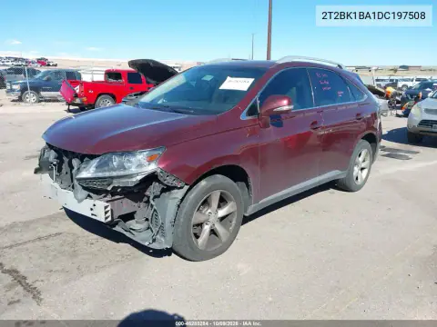 2013 Lexus Rx 350 VIN 2T2BK1BA1DC197508 фото 3