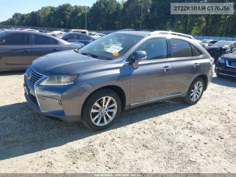 2015 Lexus Rx 350 VIN 2T2ZK1BA9FC170056 фото 3