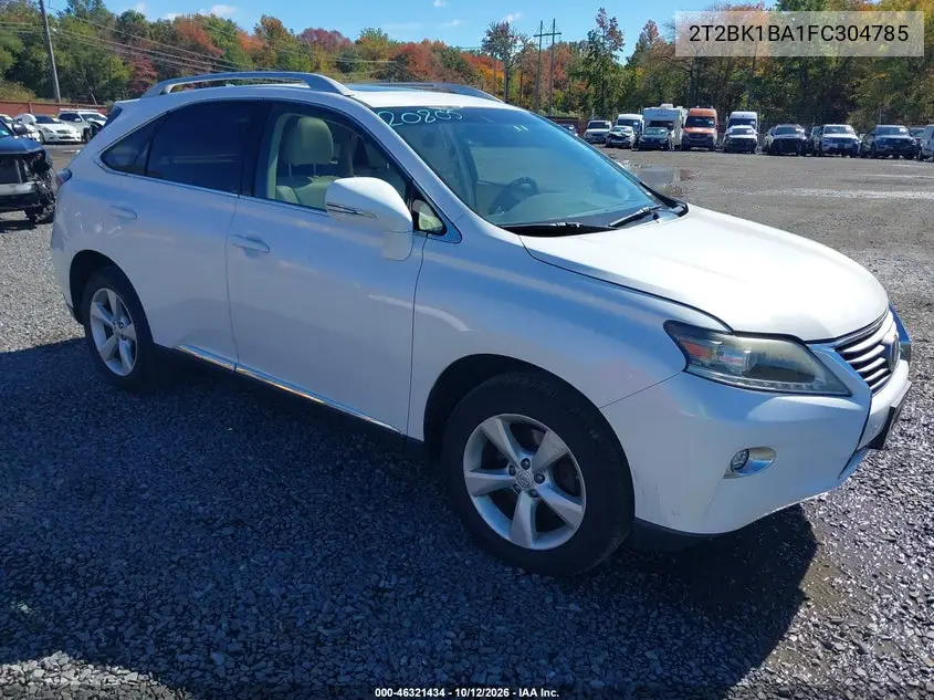 2015 Lexus Rx 350 VIN 2T2BK1BA1FC304785 фото 2