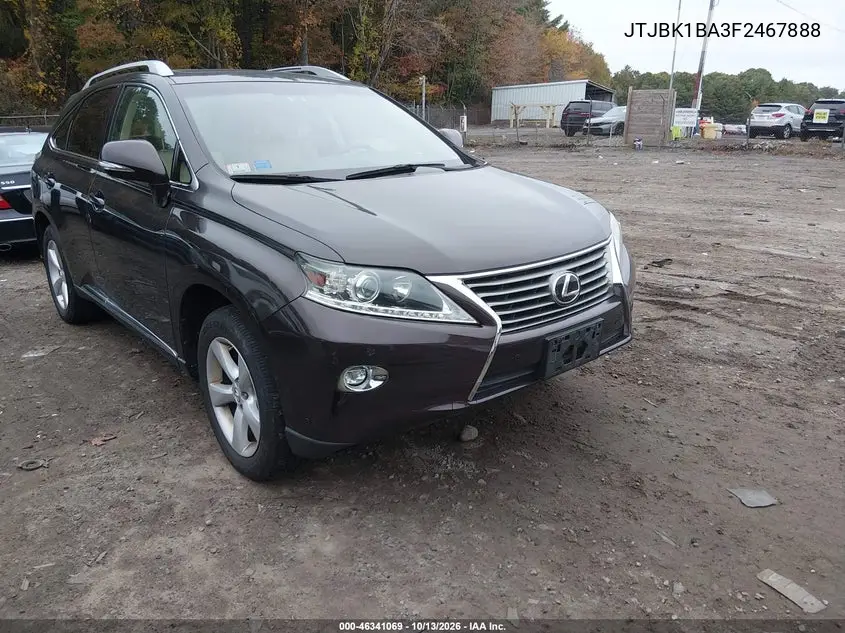 JTJBK1BA3F2467888 — 2015 Lexus RX, фото 2 с аукциона IAAI, Сзади слева