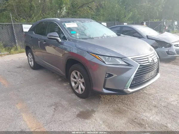 2T2BZMCA3GC026114 — 2016 Lexus RX, Град (Hail), фото до ремонта