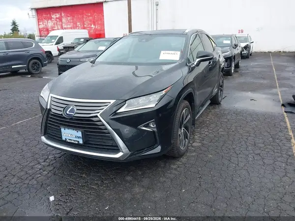 2T2BGMCA9HC019062 — 2017 Lexus RX, фото 2 с аукциона IAAI, Задняя часть