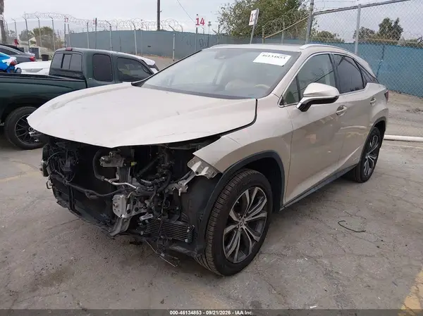 2T2BGMCA1HC020206 — 2017 Lexus RX, фото 2 с аукциона IAAI 30.09.2026, Передняя часть