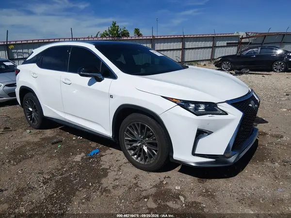 2T2BZMCA6HC087958 — 2017 Lexus RX, Передняя часть (Front End), фото до ремонта