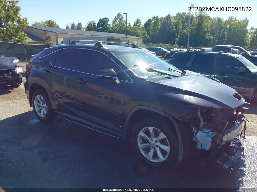 2017 Lexus Rx 350 VIN 2T2BZMCAXHC095822 фото 2