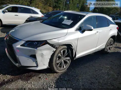 2018 Lexus Rx 350 VIN JTJBZMCA0J2030936 фото 3