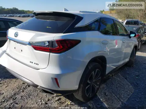 2018 Lexus Rx 350 VIN JTJBZMCA0J2030936 фото 5