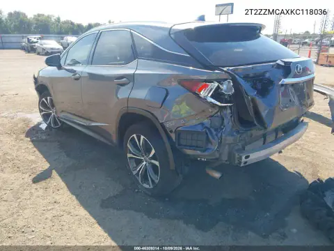 2019 Lexus Rx 350 VIN 2T2ZZMCAXKC118036 фото 4