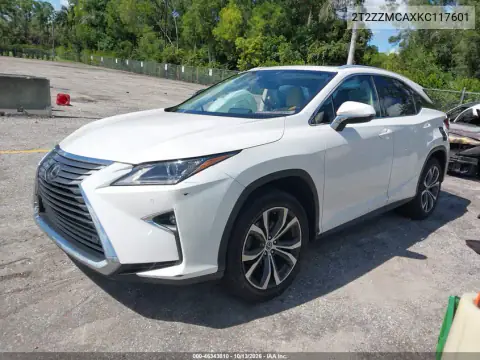 2019 Lexus Rx 350 VIN 2T2ZZMCAXKC117601 фото 2