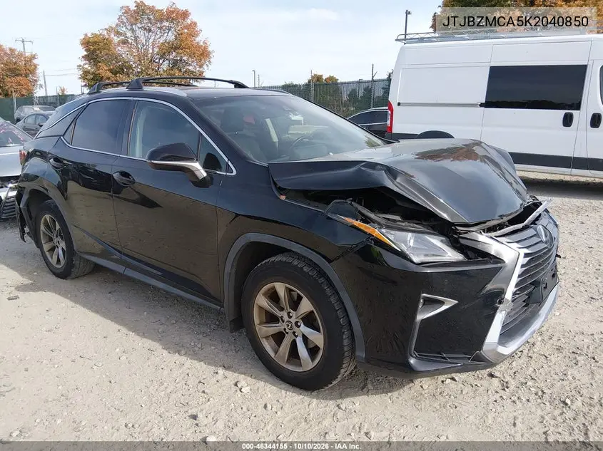 2019 Lexus Rx 350 VIN JTJBZMCA5K2040850 фото 2