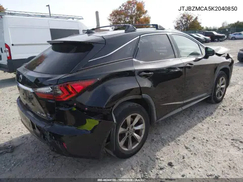 2019 Lexus Rx 350 VIN JTJBZMCA5K2040850 фото 5