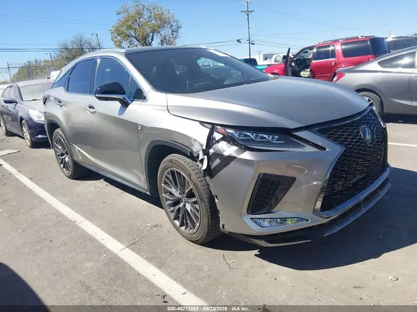 2T2YZMDA8LC257805 — 2020 Lexus RX, Задняя часть (Rear), фото до ремонта