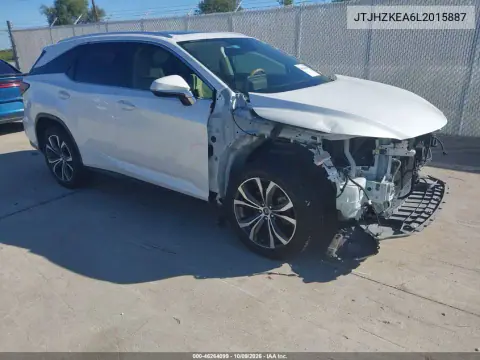 2020 Lexus Rx 350L VIN JTJHZKEA6L2015887 фото 2