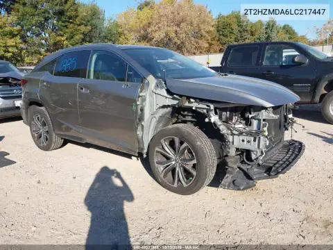 2T2HZMDA6LC217447 — 2020 Lexus RX, Повреждения со всех сторон, фото до ремонта