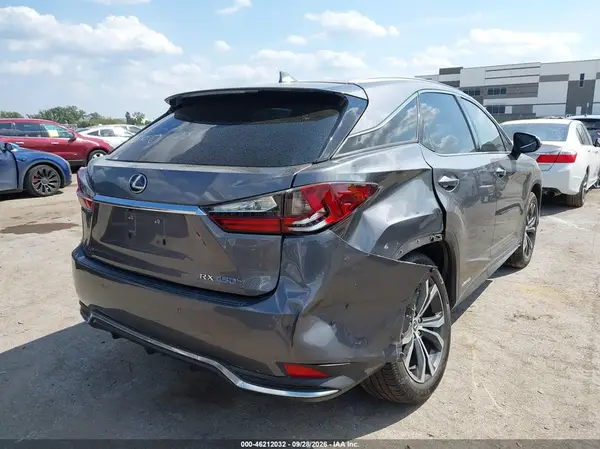 2T2HGMDA2MC068753 — 2021 Lexus RX, фото 4 с аукциона IAAI, Задняя часть справа