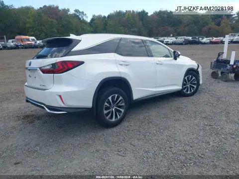 2021 Lexus Rx 350L VIN JTJHZKFA4M2028198 фото 4