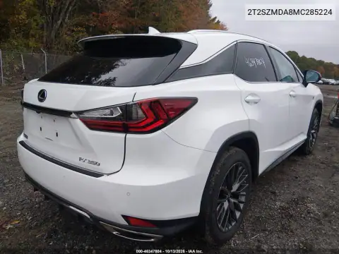 2T2SZMDA8MC285224 — 2021 Lexus RX, фото 5 с аукциона IAAI, Передний левый