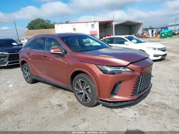 2T2BBMCA0RC026823 — 2024 Lexus RX, Передняя часть слева (Left Front), фото до ремонта