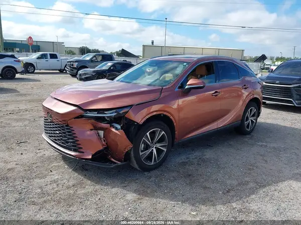 2T2BBMCA0RC026823 — 2024 Lexus RX, фото 2 с аукциона IAAI, Передняя часть слева