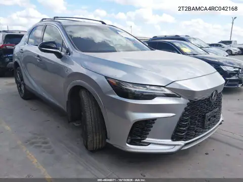 2T2BAMCA4RC042168 — 2024 Lexus RX, Передняя часть, фото до ремонта