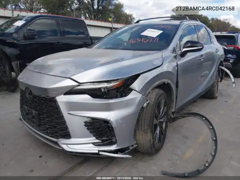 2T2BAMCA4RC042168 — 2024 Lexus RX, фото 3 с аукциона IAAI, Передняя часть