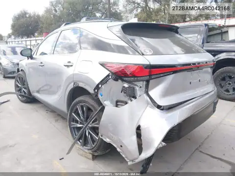 2T2BAMCA4RC042168 — 2024 Lexus RX, фото 4 с аукциона IAAI, Передняя часть