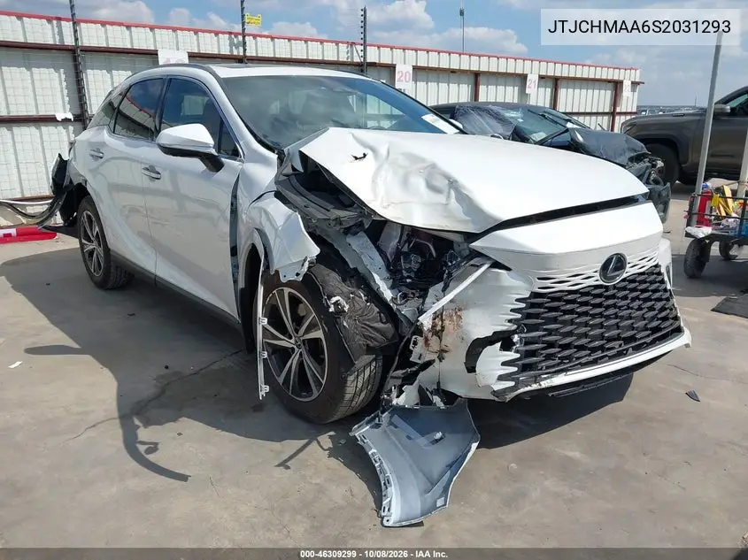 2025 Lexus Rx 350 Premium VIN JTJCHMAA6S2031293 фото 2