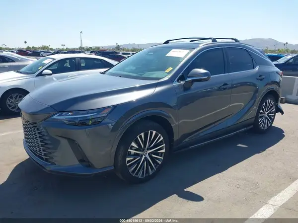 2T2BBMCA1TC126243 — 2026 Lexus RX, фото 2 с аукциона IAAI, Задняя часть справа