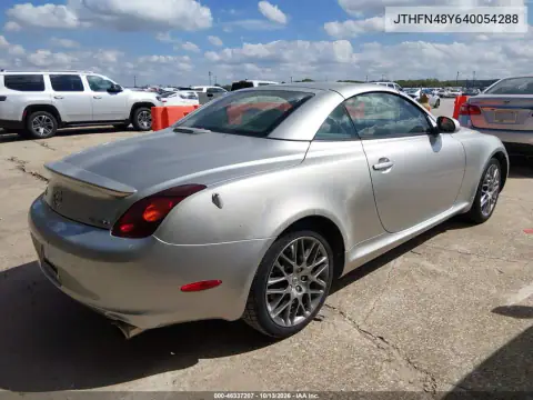 2004 Lexus Sc 430 VIN JTHFN48Y640054288 фото 4