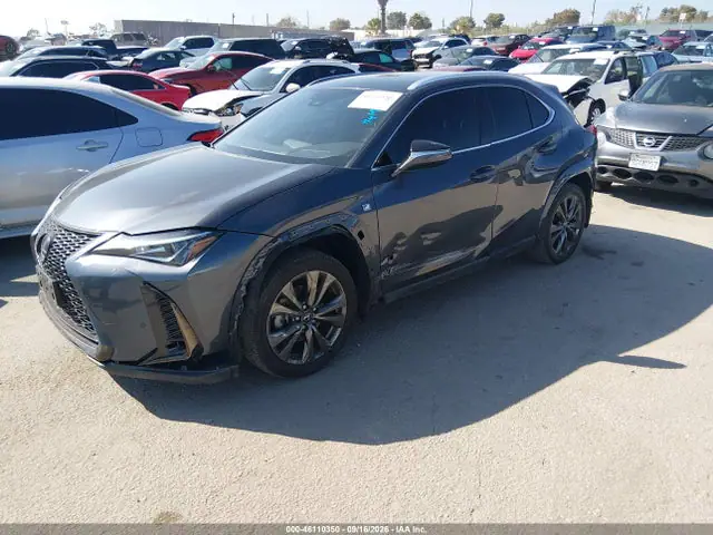 JTHE9JBH0N2057698 — 2022 Lexus Ux 250H F Sport, фото 2 с аукциона IAAI 14.10.2026, Левый бок
