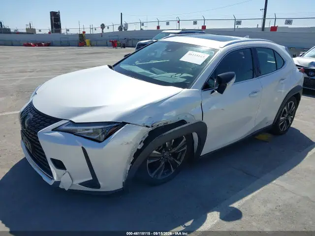 JTHU9JBHXK2007978 — 2019 Lexus UX 250H, фото 2 с аукциона IAAI 14.10.2026, Передняя часть слева