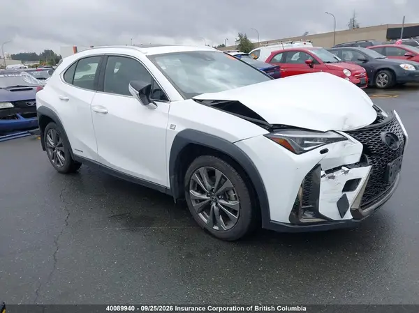 JTHU9JBH7K2008361 — 2019 Lexus UX, Передняя часть (Front), фото до ремонта