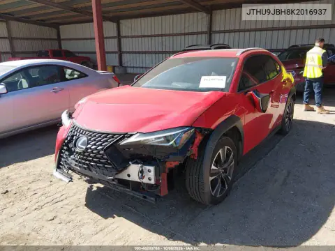 2019 Lexus Ux 250H VIN JTHU9JBH8K2016937 фото 3