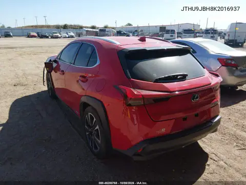 2019 Lexus Ux 250H VIN JTHU9JBH8K2016937 фото 4
